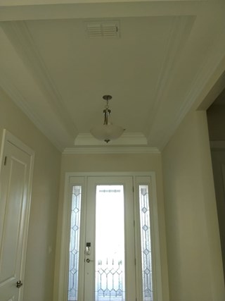 Ace Handyman Services Pilates chandelier installation before photo in Port St. Lucie, FL