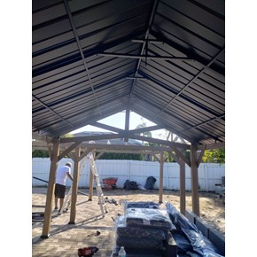 Ace Handyman Services gazebo installation Project in Port St. Lucie, FL