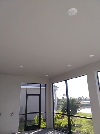 Ace Handyman Services patio fan installation before photo in Port St. Lucie, FL