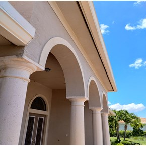 Ace Handyman Services ornament block removal eave of roof Project in Port St. Lucie, FL