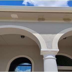 Ace Handyman Services ornament block removal eave of roof Project in Port St. Lucie, FL