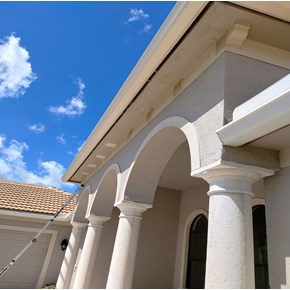Ace Handyman Services ornament block removal eave of roof Project in Port St. Lucie, FL