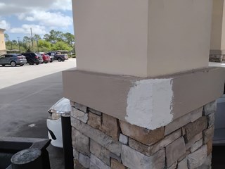 Ace Handyman Services stucco repair after photo in Port St. Lucie, FL