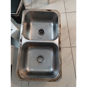 Ace Handyman Services before picture of sink and plumbing removal Project in Port St. Lucie, FL