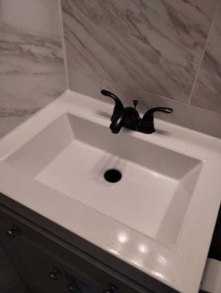 Ace Handyman Services bathroom vanity repair project in Port St. Lucie, FL