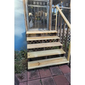 Deck Stairs Repair