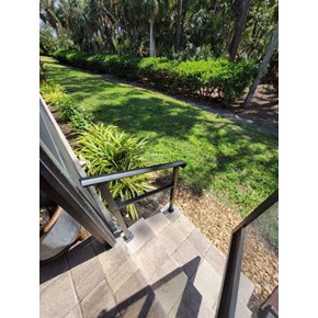 Exterior handrail