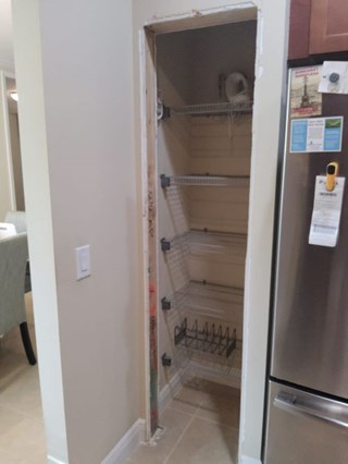 Pantry Door Opening