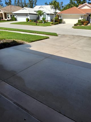 Sparkling Clean Driveway