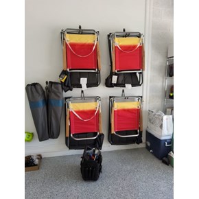 Storage for your beach chairs
