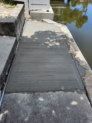 Leveled and More Safe Concrete