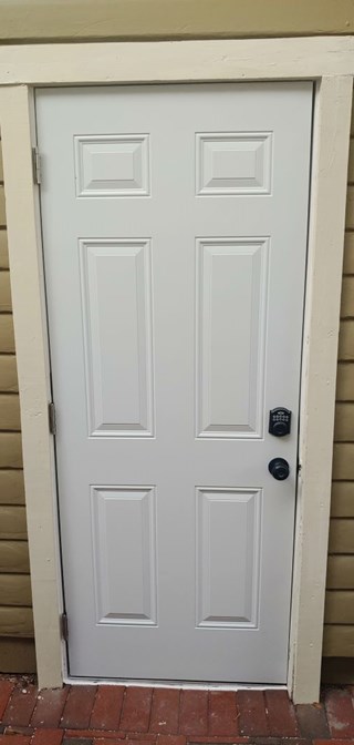 Exterior Door Installation in St Petersburg - After