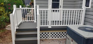 Deck Railing Installation in St Petersburg - After