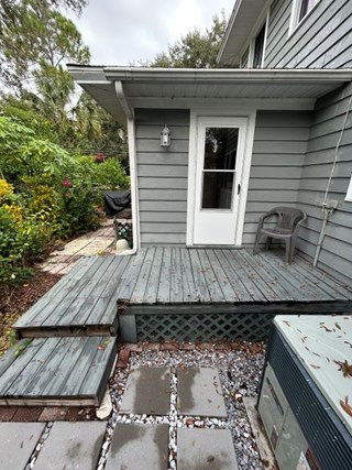 Deck Railing Installation in St Petersburg - Before