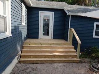 Deck build after