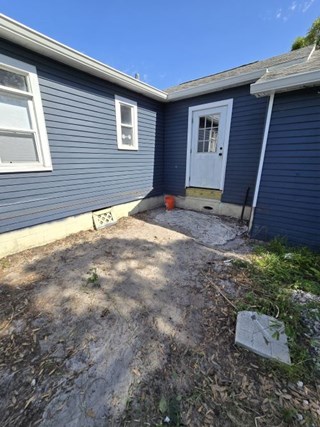 Deck build before