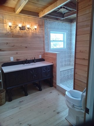 Bathroom after