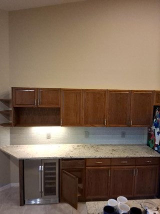 Cabinet Repair and Fridge Installation After Tampa, FL