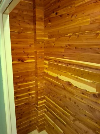 Closet remodel after Tampa Florida