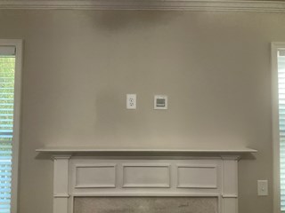 Above Fireplace - After