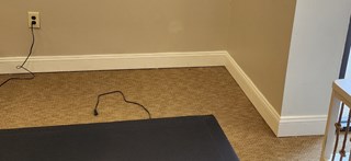 baseboard repair snellville georgia - before handyman