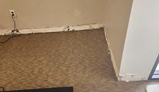 baseboard repair snellville georgia - before handyman