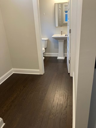 basement bathroom renovation snellville georgia - after handyman