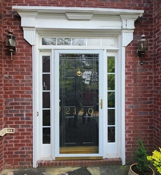 door molding service snellville georgia - before handyman