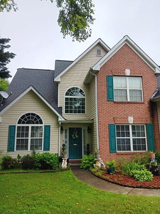 Exterior painting Snellville Georgia - Before