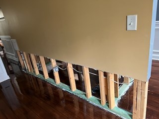 drywall installation snellville georgia - hallway before handyman