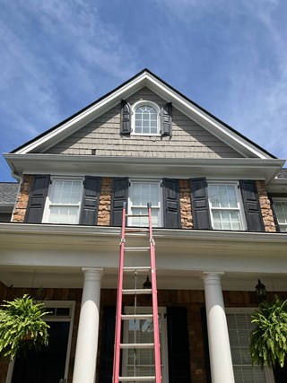 Shingle Siding - Before