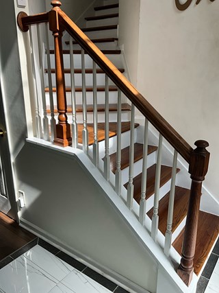 Stair repair Stone Mountain Georgia - Before