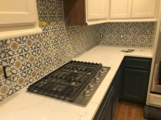 Tile Backsplash in Gainesville, GA After
