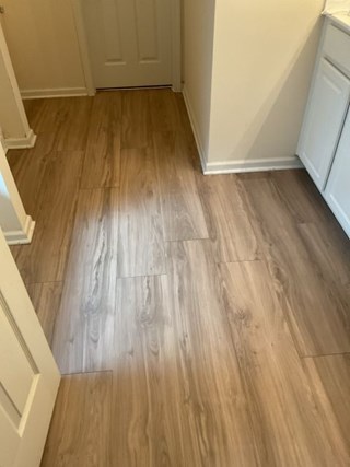 Master Bath LVP Flooring Installed, Gainesville, GA After