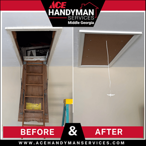 Ace Handyman Services Project in Warner Robins, Ga - 32.58533849426934, -83.71294866130076