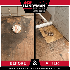 Ace Handyman Services Project in Forsyth, Ga - 33.115620296686856, -83.96687901895147