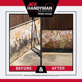 Ace Handyman Services Project in Milledgeville, Ga - 33.143780055752536, -83.24132200358854