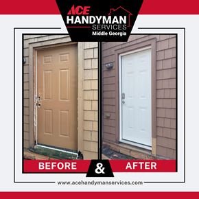 Ace Handyman Services Project in Milledgeville, Ga - 33.17793696696766, -83.25848336125985