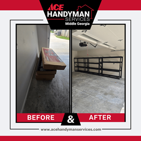 Ace Handyman Services Project in Warner Robins, Ga - 32.572950981720204, -83.56741263059389