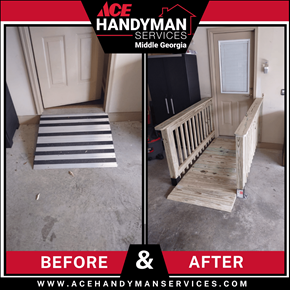 Ace Handyman Services Project in Byron, Ga - 32.62867075802337, -83.78401247662828 Ace Handyman Services Project in Byron, Ga - 32.62867075802337, -83.78401247662828