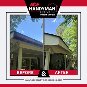 Ace Handyman Services Project in Milledgeville, GA - 33.17164479173394, -83.28834461719742