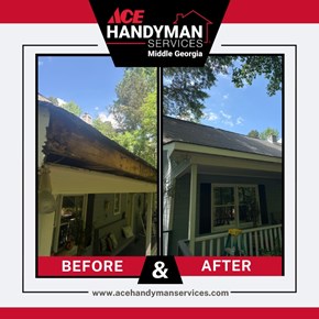 Ace Handyman Services Project in Milledgeville, GA - 33.17164479173394, -83.28834461719742