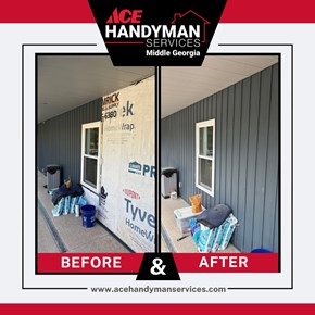 Ace Handyman Services Project in Sparta, Ga - 33.27727889555275, -83.20411509009215