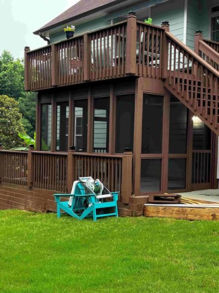 Screened in Deck in Athens, GA