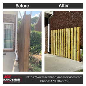 Fence Work in Duluth, GA