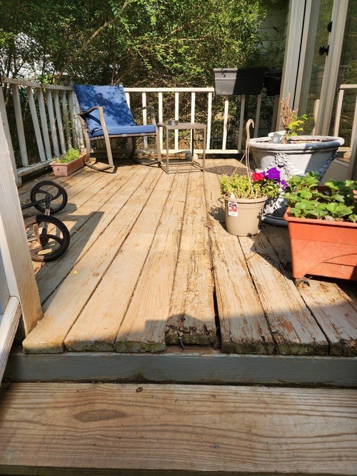 Deck Repair Before Project NW Metro Atlanta Deck Repair Before Project NW Metro Atlanta