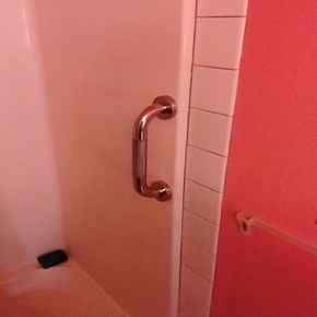Grab bar assembly and installation Grab bar assembly and installation