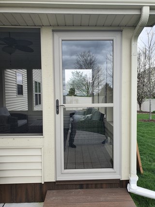 Ace Handyman Services New Storm Door Installation Savoy IL