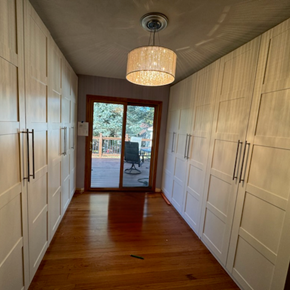 Ace Handyman Services Walk-in Closet Project in Champaign IL 
