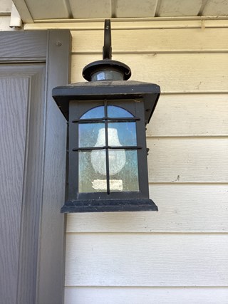 Ace Handyman Services Project New Exterior Lighting in Champaign, IL